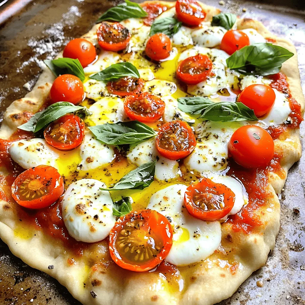 Quick Margherita Flatbread Simple and Tasty Recipe