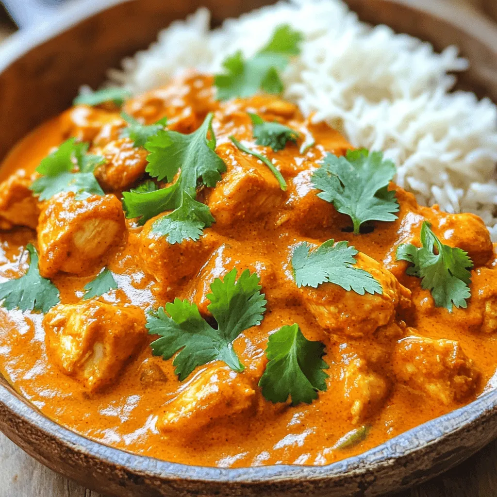 Easy Chicken Tikka Masala Flavorful Dinner Recipe