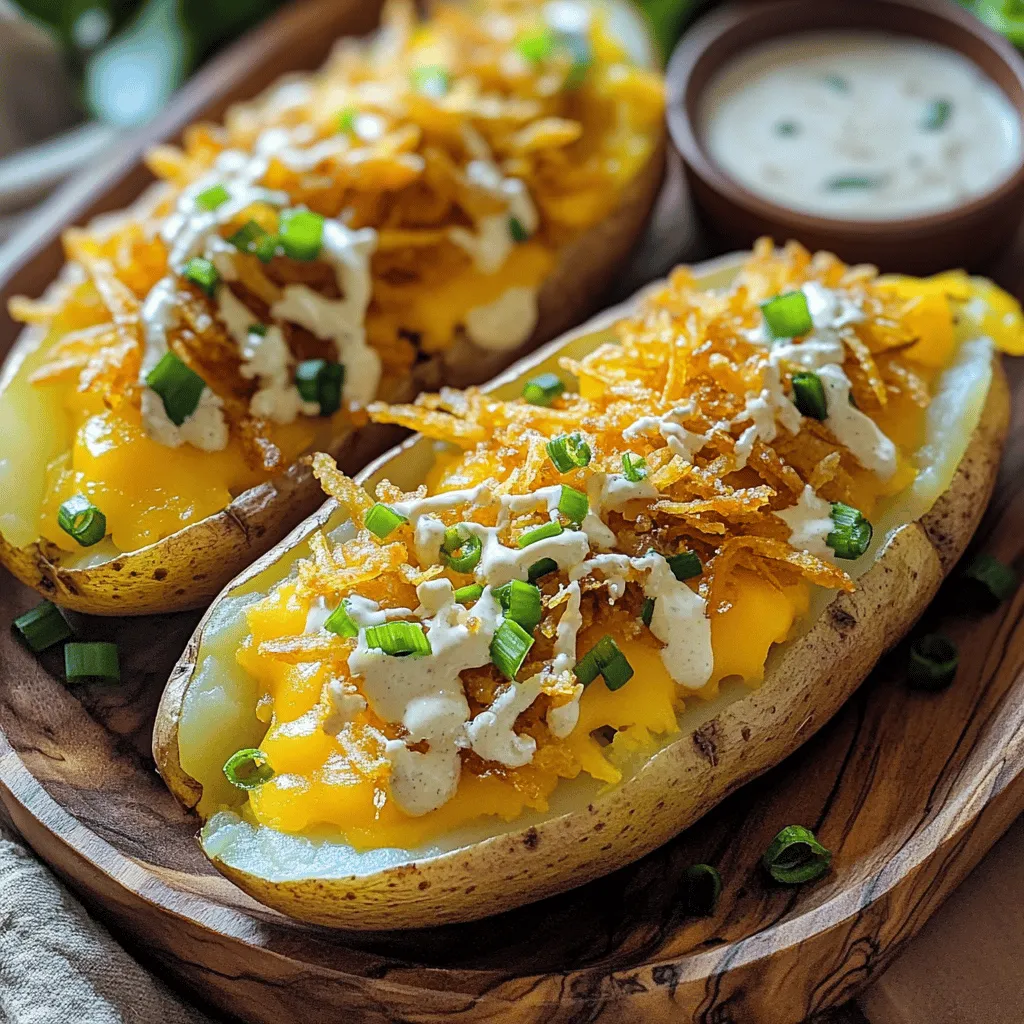 Pickle Ranch Potato Skins Flavorful Snack Idea