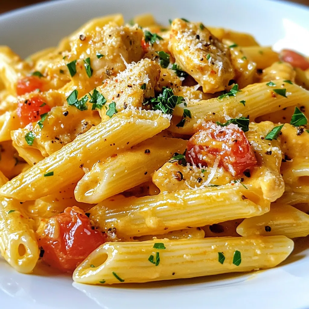 Chicken Penne Alla Vodka Flavorful and Easy Recipe