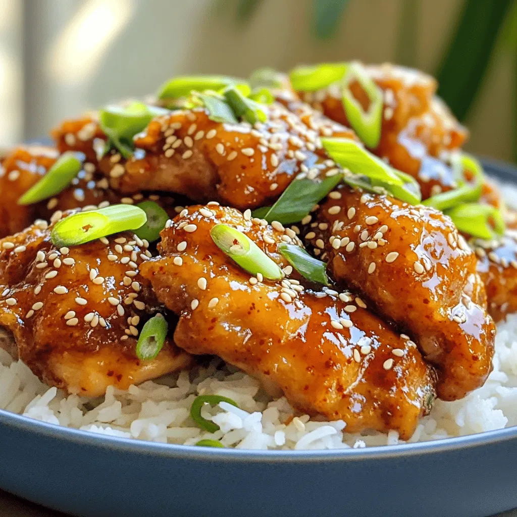 Sweet and Spicy Korean Chicken Easy Flavorful Dish