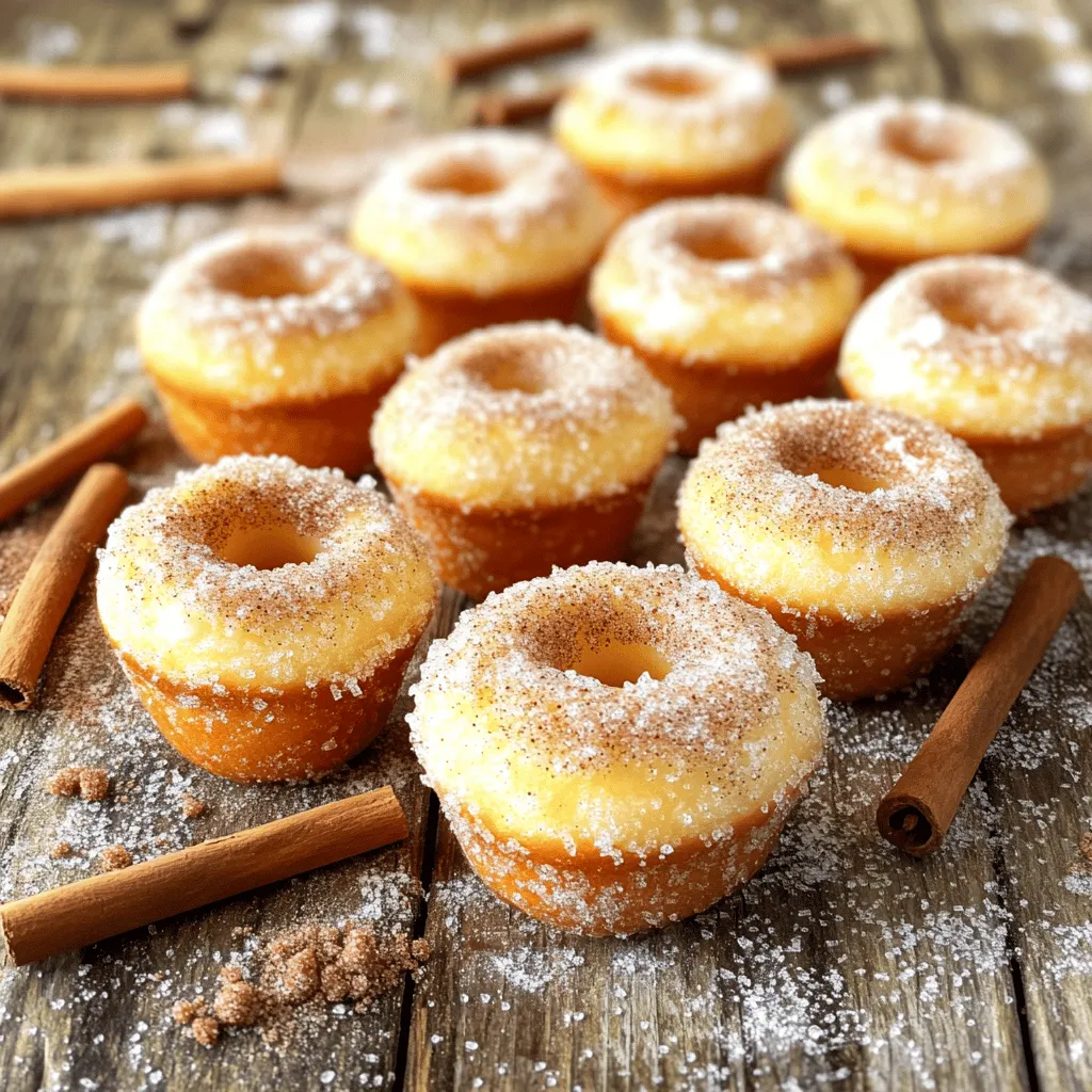 Cinnamon Sugar Donut Muffins Soft and Tasty Treat