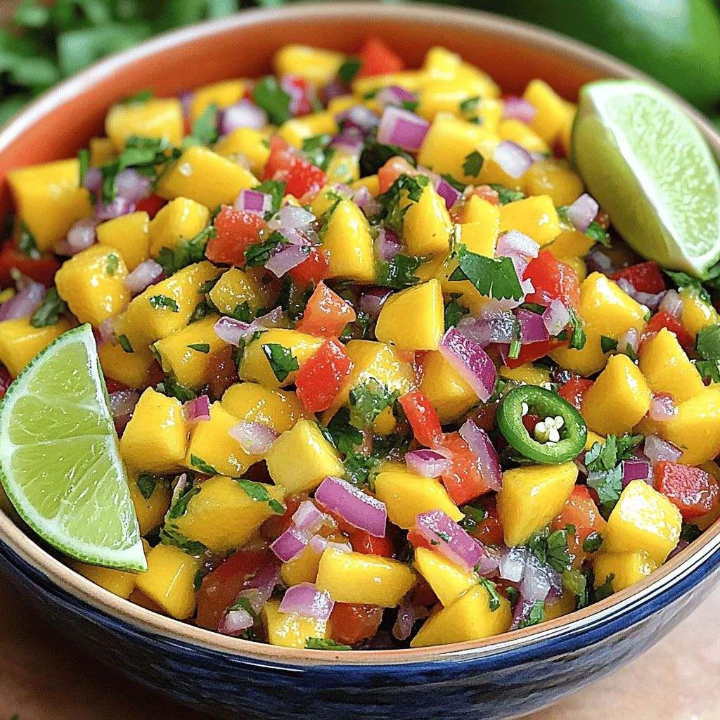 Mango Salsa Bold and Flavorful Fresh Dip