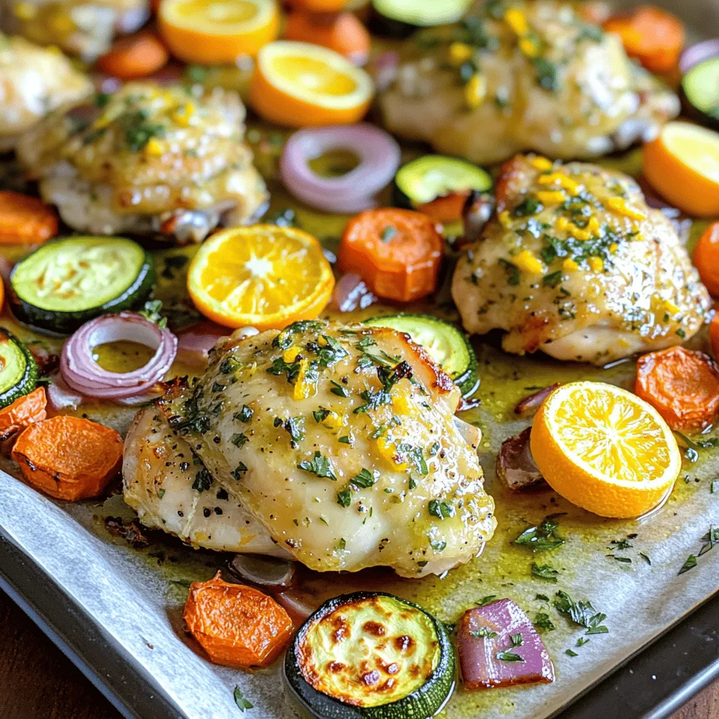 Sheet Pan Chicken and Veggies Easy Family Dinner