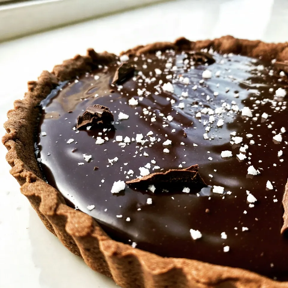 Salted Caramel Chocolate Tart Indulgent Dessert Bliss