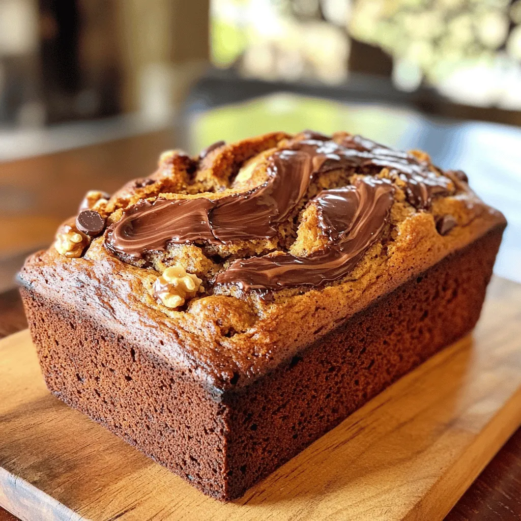 Nutella Banana Bread Irresistible Flavor Treat