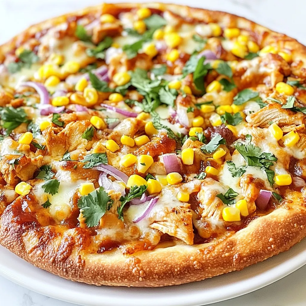 BBQ Ranch Chicken Pizza Flavorful Family Favorite