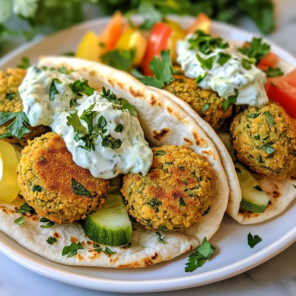 Crispy Baked Falafel Easy and Flavorful Recipe