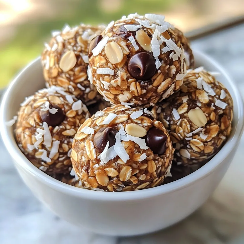 Almond Joy Energy Balls Flavorful and Nutritious Snack