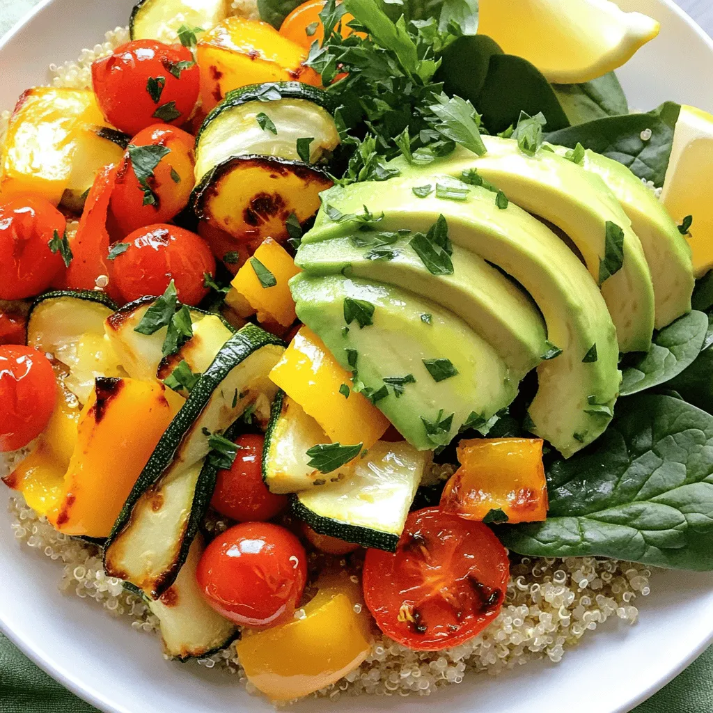 Roasted Vegetable Quinoa Bowl Flavorful and Nutritious