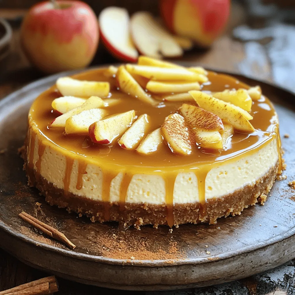 Caramel Apple Cheesecake Irresistible Homemade Delight