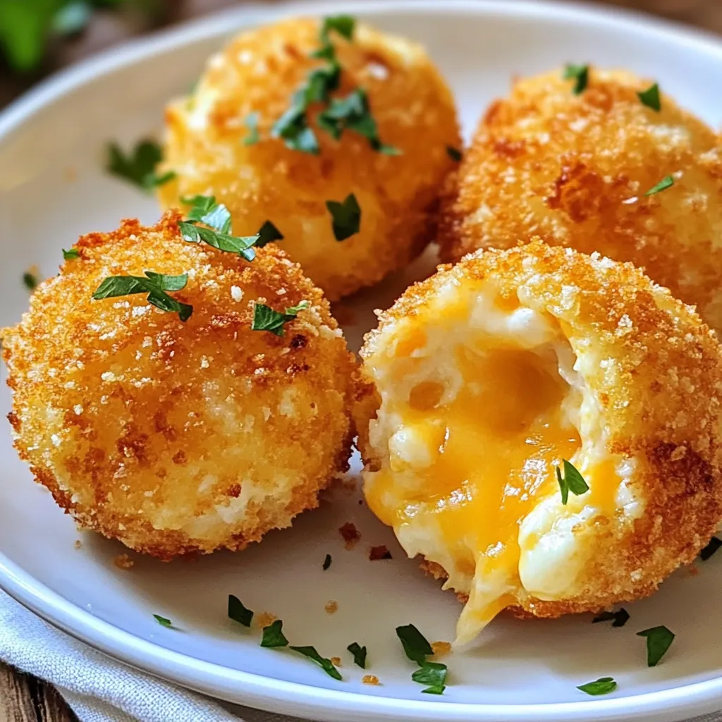 Crispy Cheese Balls Delightful Snack Recipe Guide