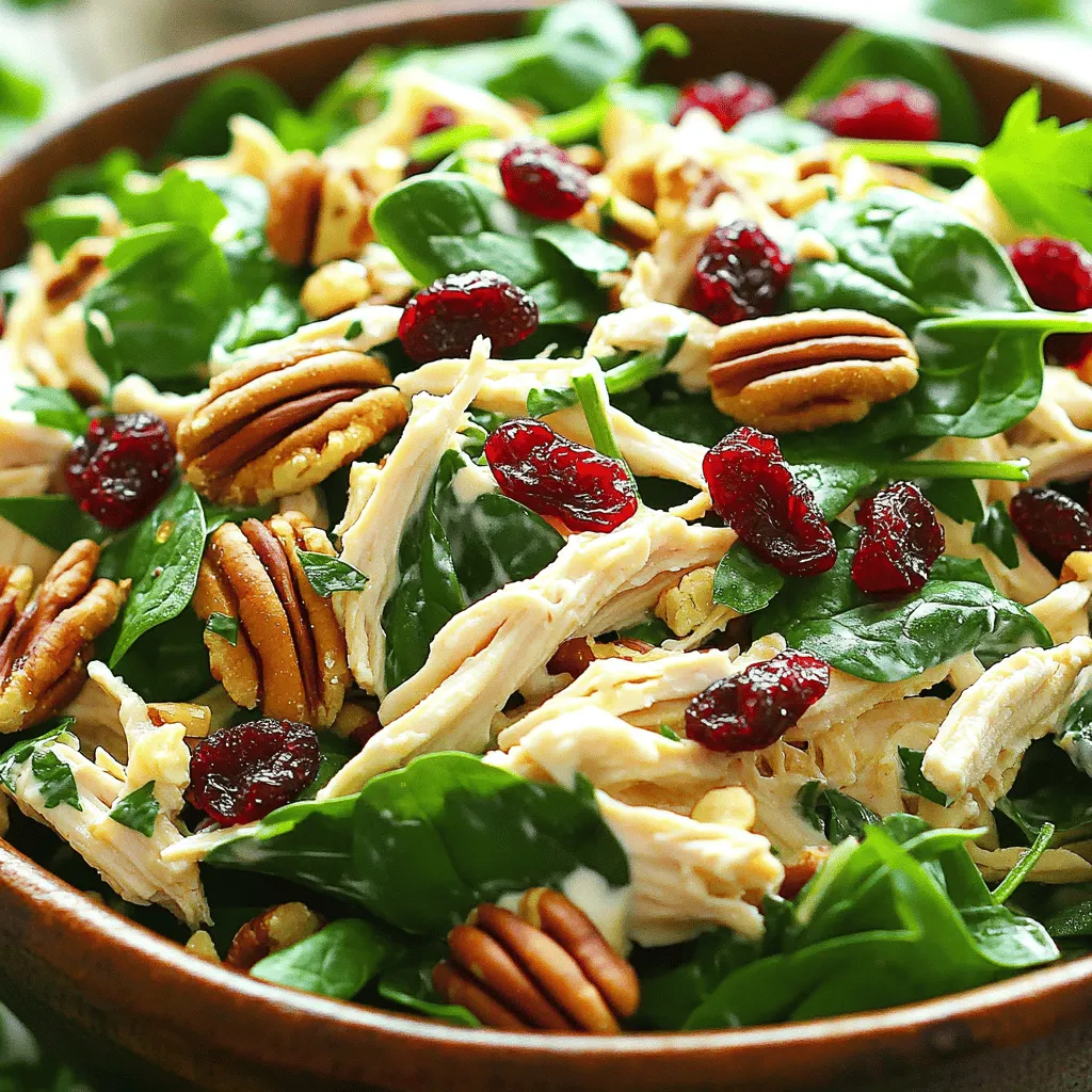 Cranberry Pecan Chicken Salad Fresh and Flavorful Meal