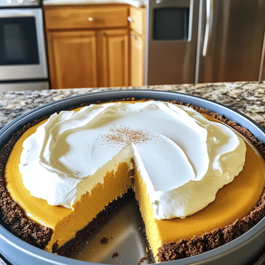 No Bake Pumpkin Cheesecake Creamy and Easy Delight