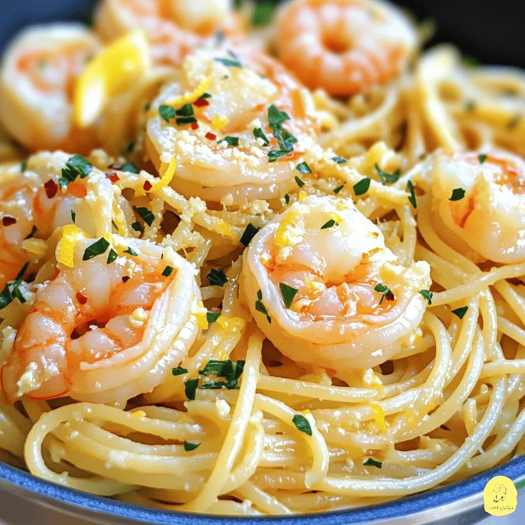 Garlic Butter Shrimp Pasta Simple and Flavorful Delight