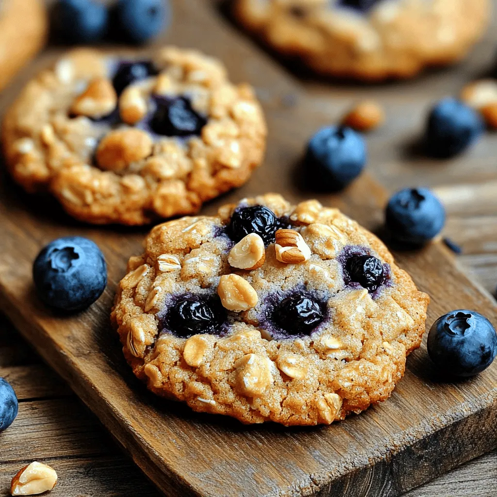 Healthy Blueberry Oatmeal Cookies Simple and Tasty