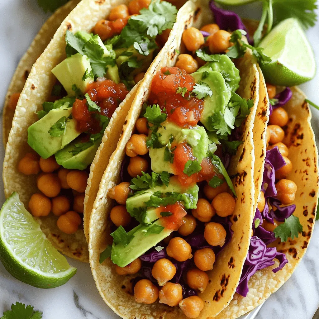 Crispy Chickpea Tacos Perfect for Your Next Meal