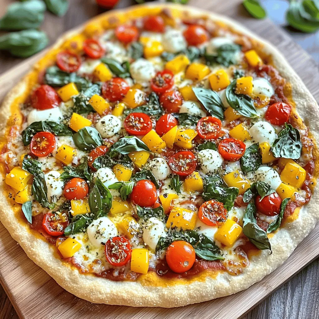 Delicious Veggie Pizza Fresh and Flavorful Recipe