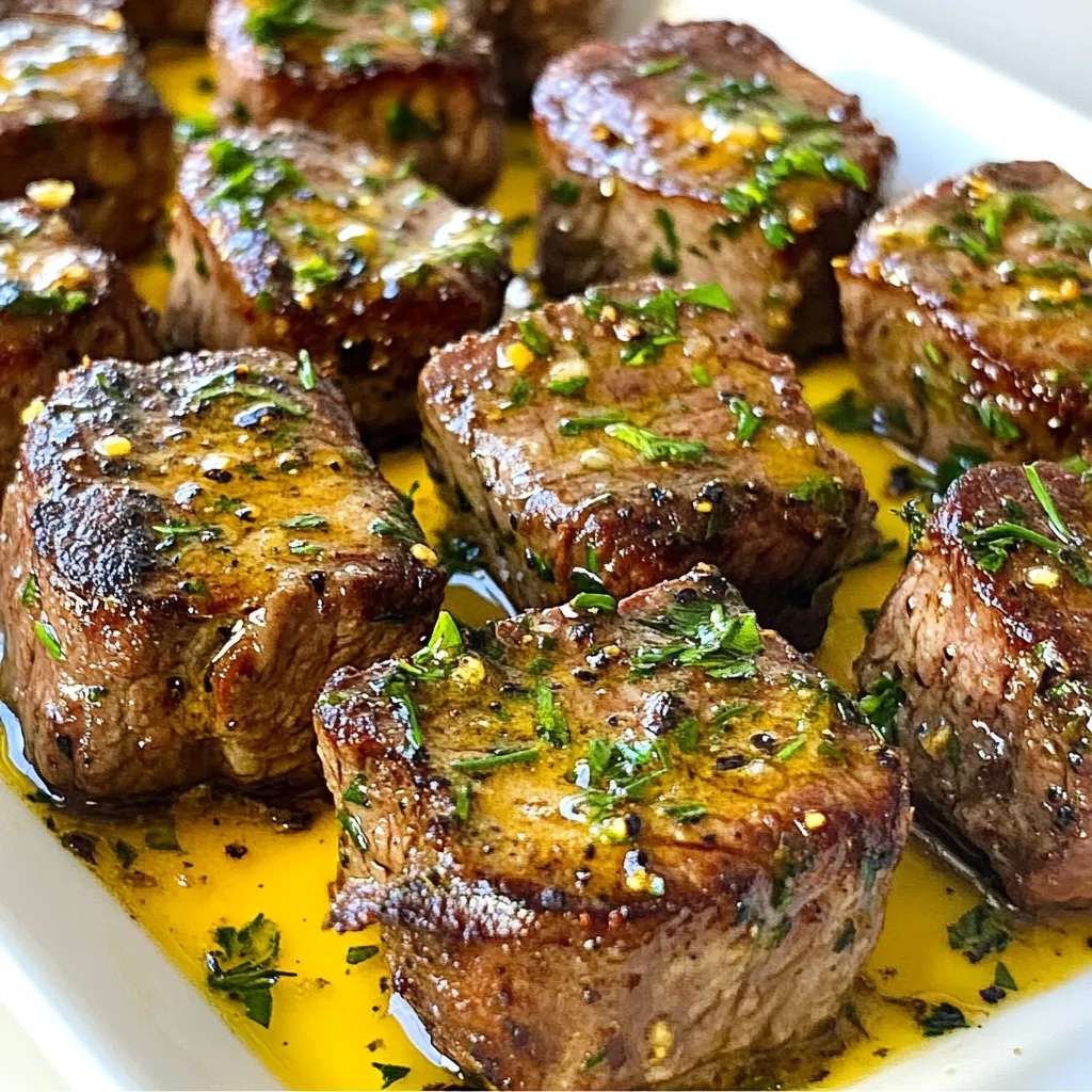 Garlic Butter Steak Bites Savory Flavor Explosion