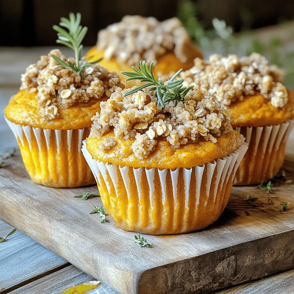 Pumpkin Streusel Muffins Bakery Irresistible Treats