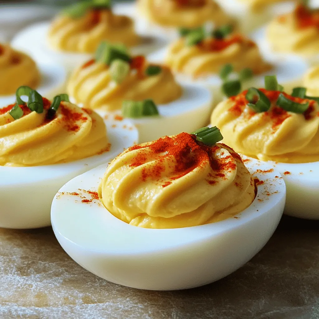 Spicy Sriracha Deviled Eggs Flavorful and Easy Recipe