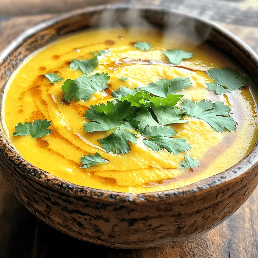 Coconut Curry Butternut Soup Flavorful Comfort Bowl