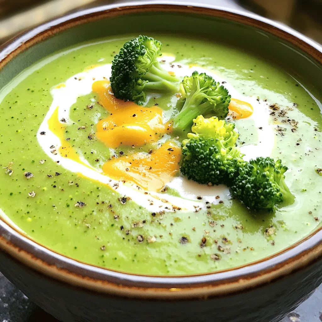 Easy Broccoli Cheddar Soup Simple and Tasty Recipe