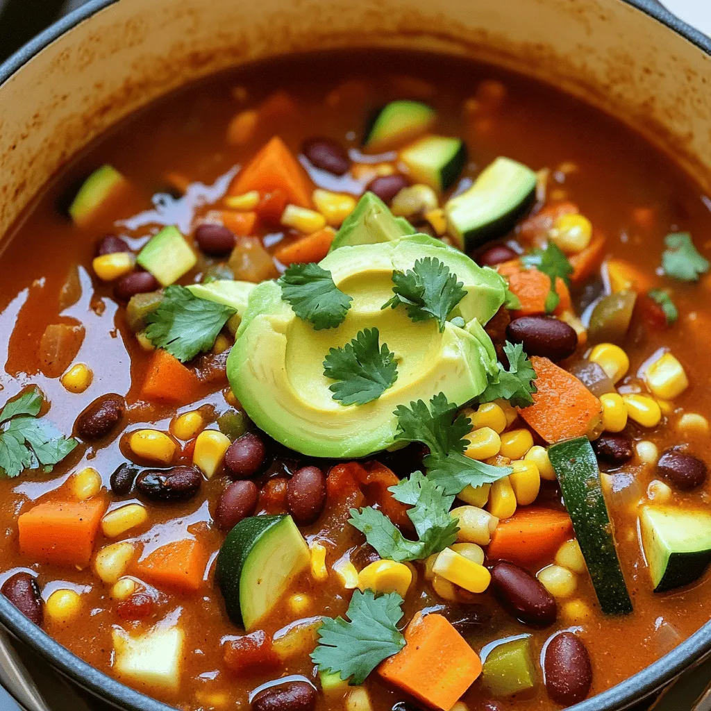 Vegetarian Chili Hearty and Flavorful Comfort Food