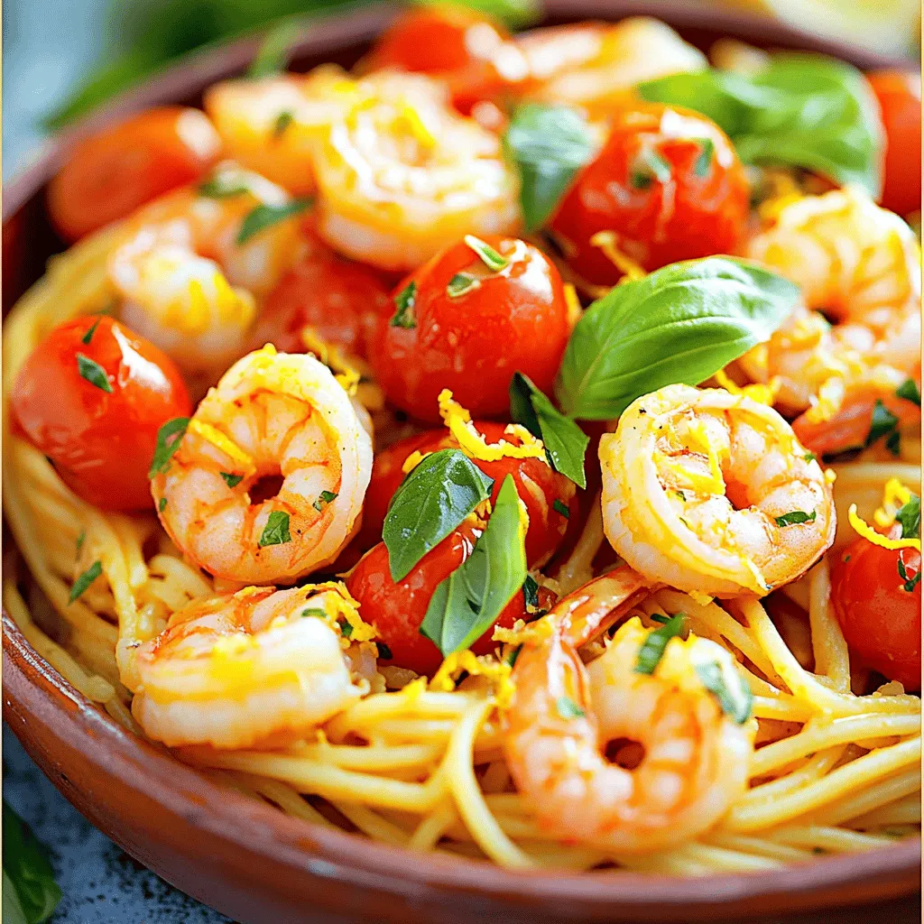 Spicy Garlic Shrimp Pasta Flavorful Dinner Recipe