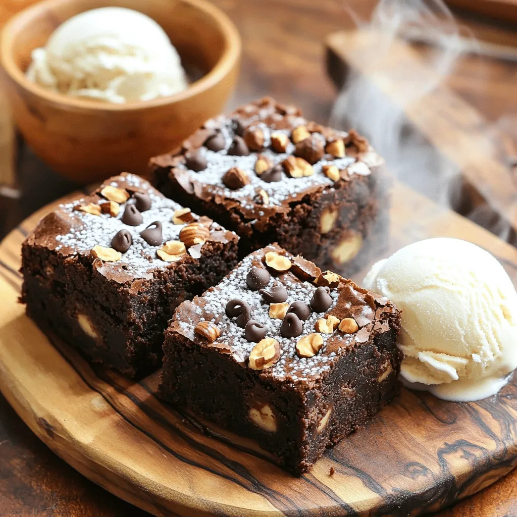 Hazelnut Espresso Brownies Rich and Fudgy Delight