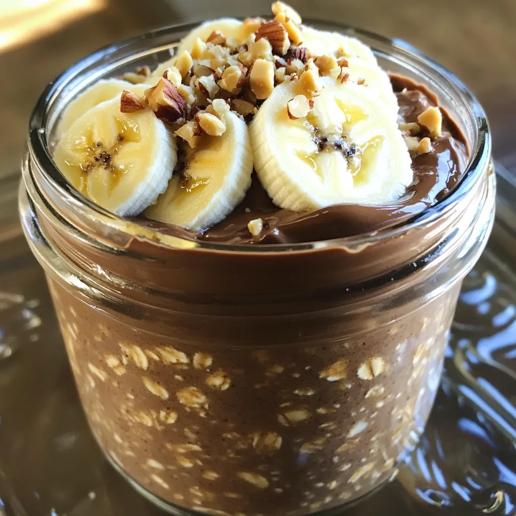Chocolate Peanut Butter Overnight Oats Rich in Flavor