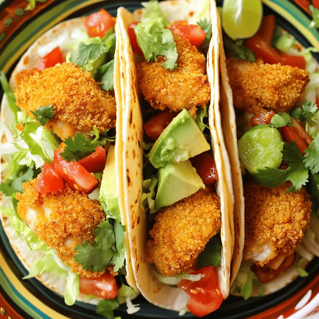 Crispy Chicken Tacos Flavorful and Crunchy Delight