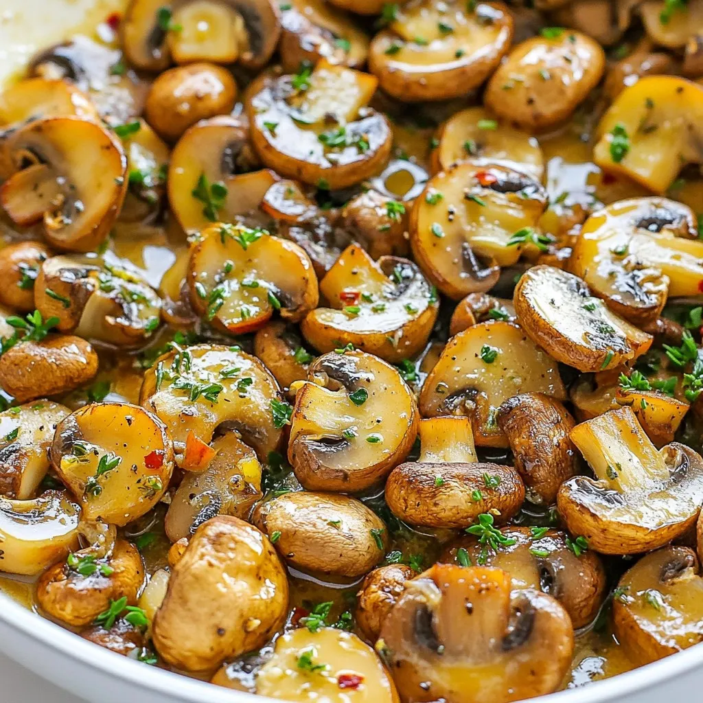 Garlic Butter Mushroom Skillet Easy Weeknight Meal