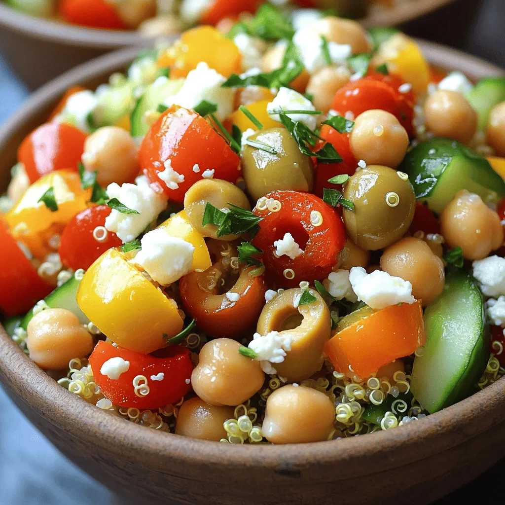 Mediterranean Quinoa Bowl Flavorful and Healthy Meal