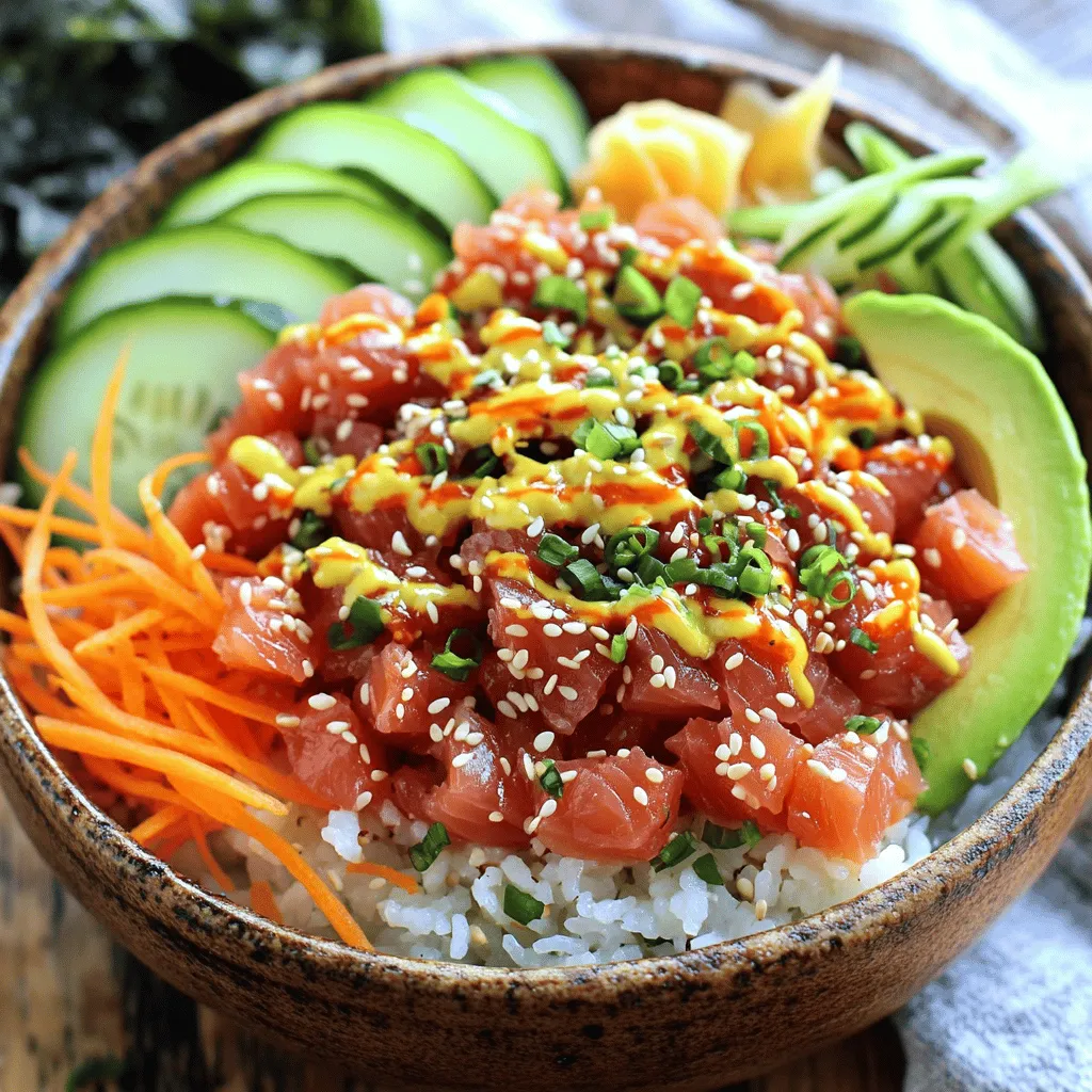 Spicy Tuna Sushi Bowls Flavorful and Easy Recipe