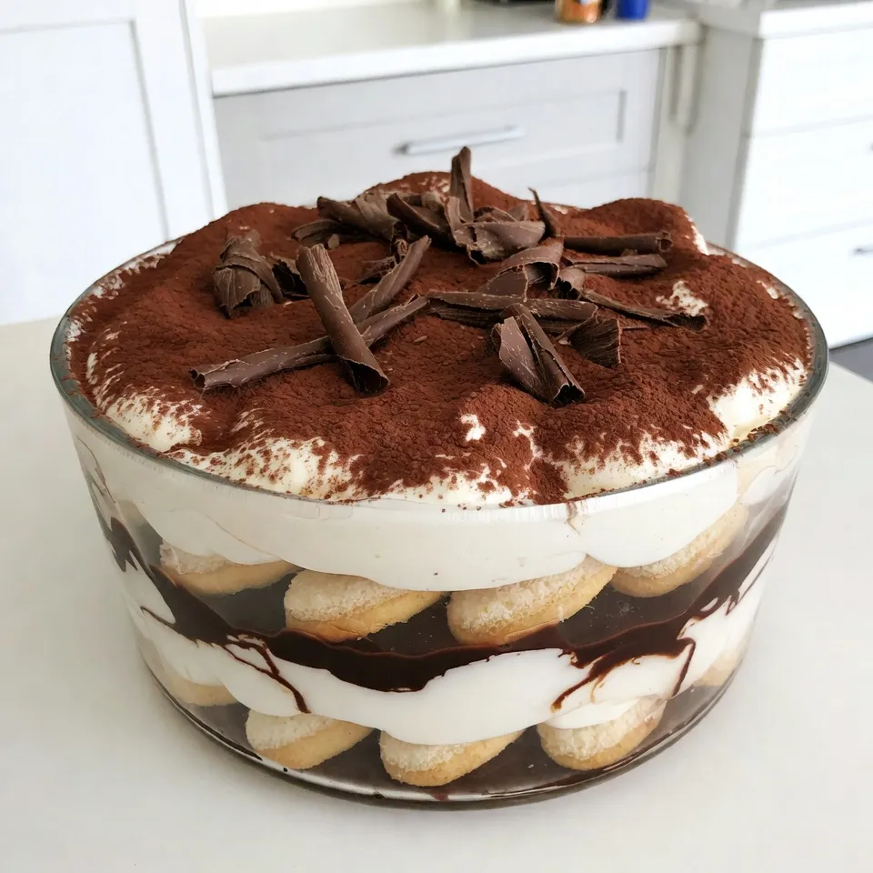 Easy Tiramisu Trifle Simple and Delicious Dessert Recipe