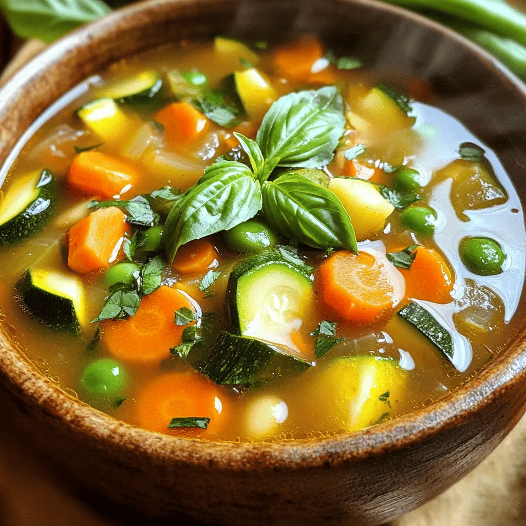 Veggie Loaded Minestrone Soup Flavorful and Healthy Recipe