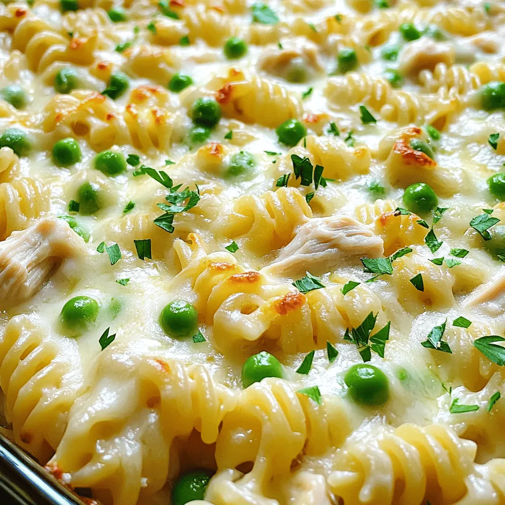 Easy Chicken Alfredo Bake Simple and Tasty Recipe