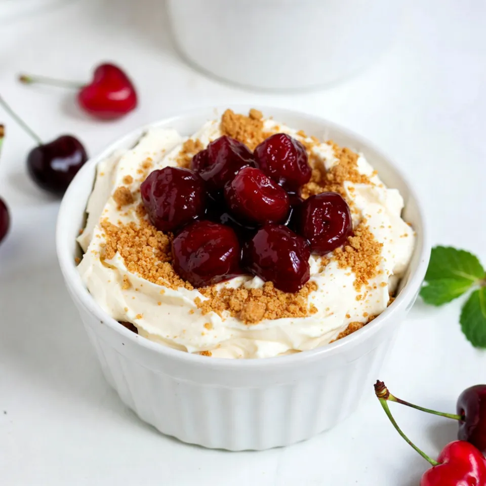 Cherry Cheesecake Dip Simple and Delicious Recipe