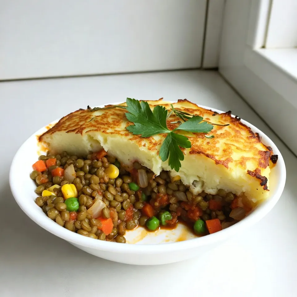 Vegan Lentil Shepherd’s Pie Flavorful and Hearty Dish
