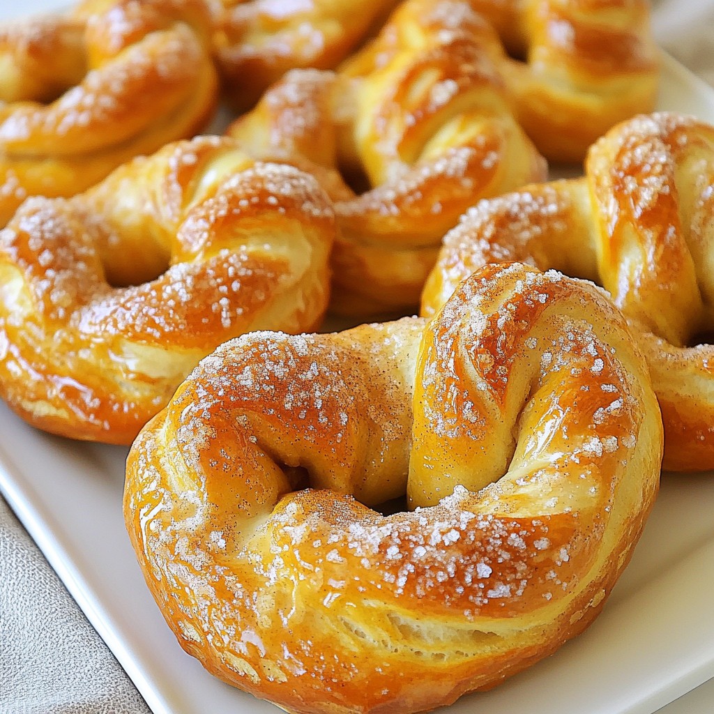 Cinnamon Sugar Soft Pretzels Easy and Tasty Treat