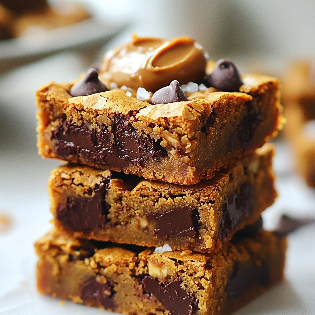 Chickpea Chocolate Chip Blondies Tasty and Simple Treat