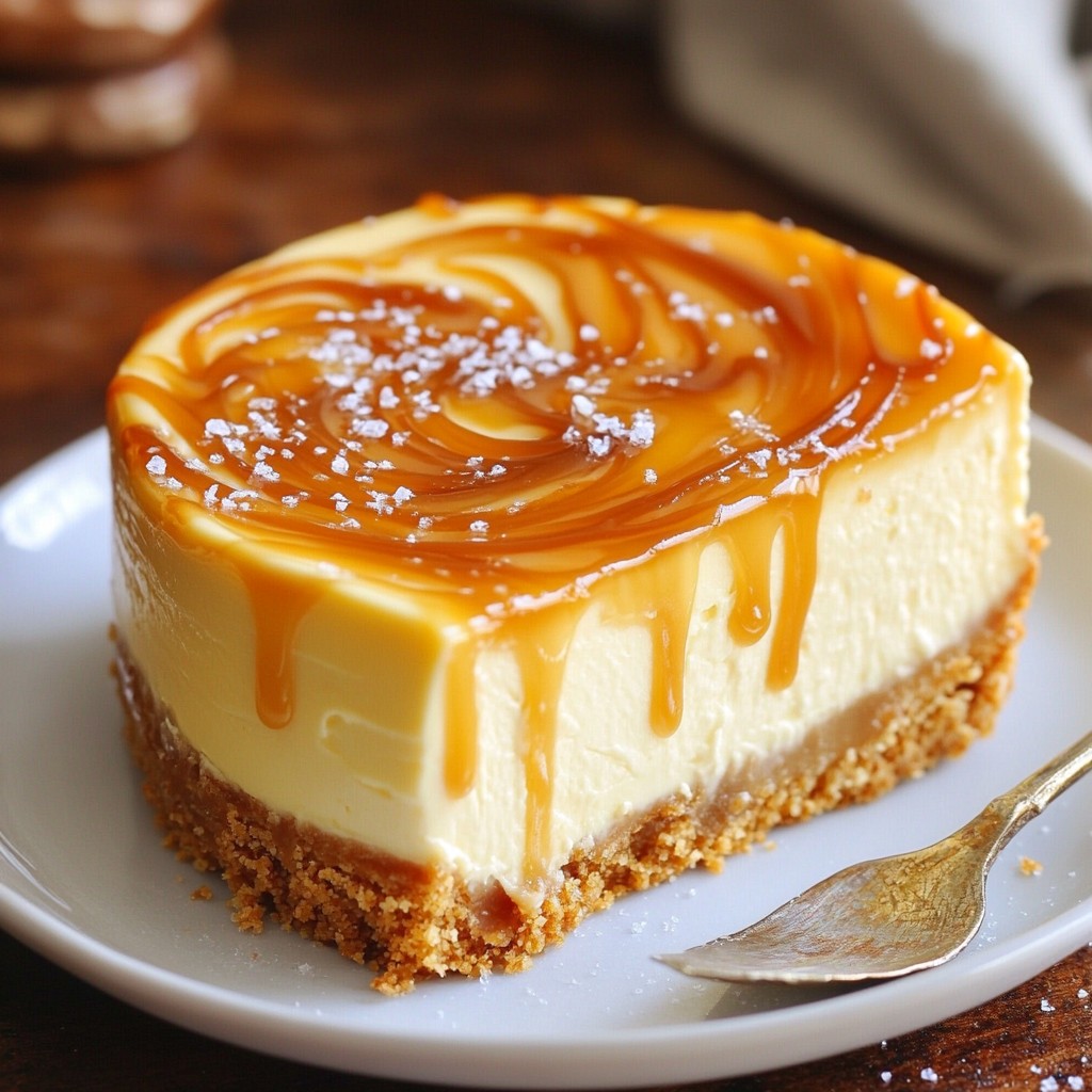 Salted Caramel Cheesecake Delightful Dessert Recipe