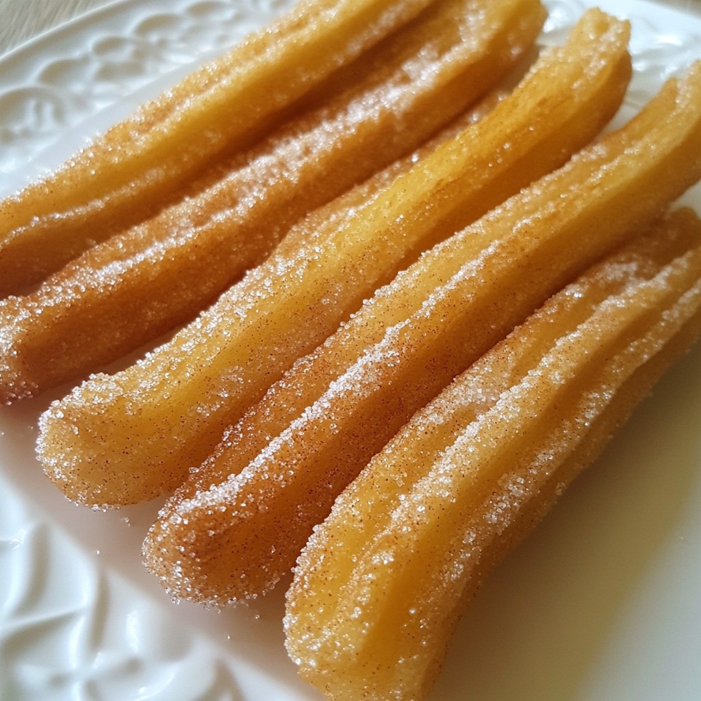 Cinnamon Sugar Churros Simple and Delicious Recipe