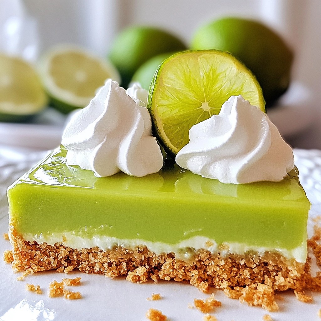 Key Lime Pie Bars Delightful and Easy Dessert Recipe