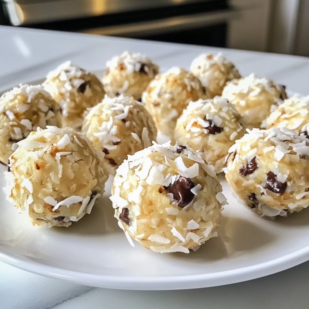 Coconut Almond Protein Bites Quick and Easy Recipe