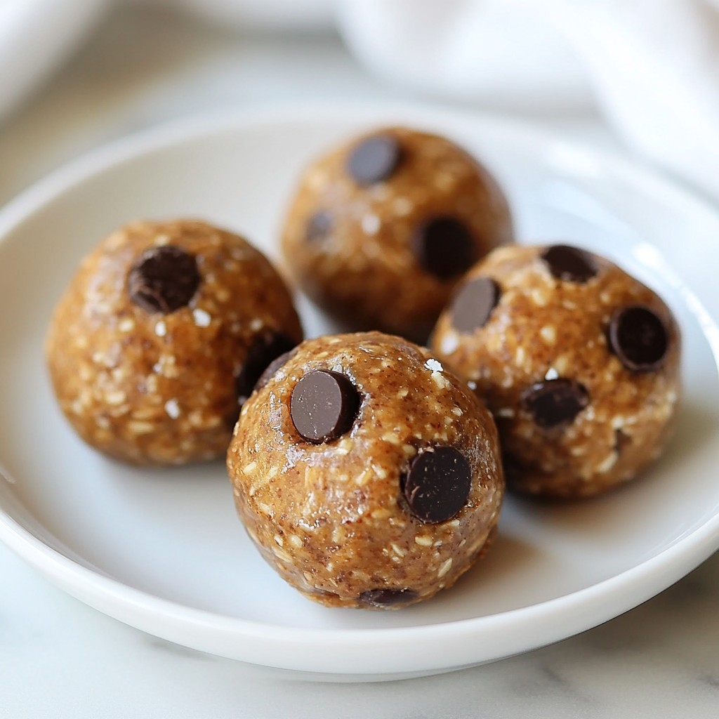 Almond Butter Protein Balls Simple and Healthy Snack