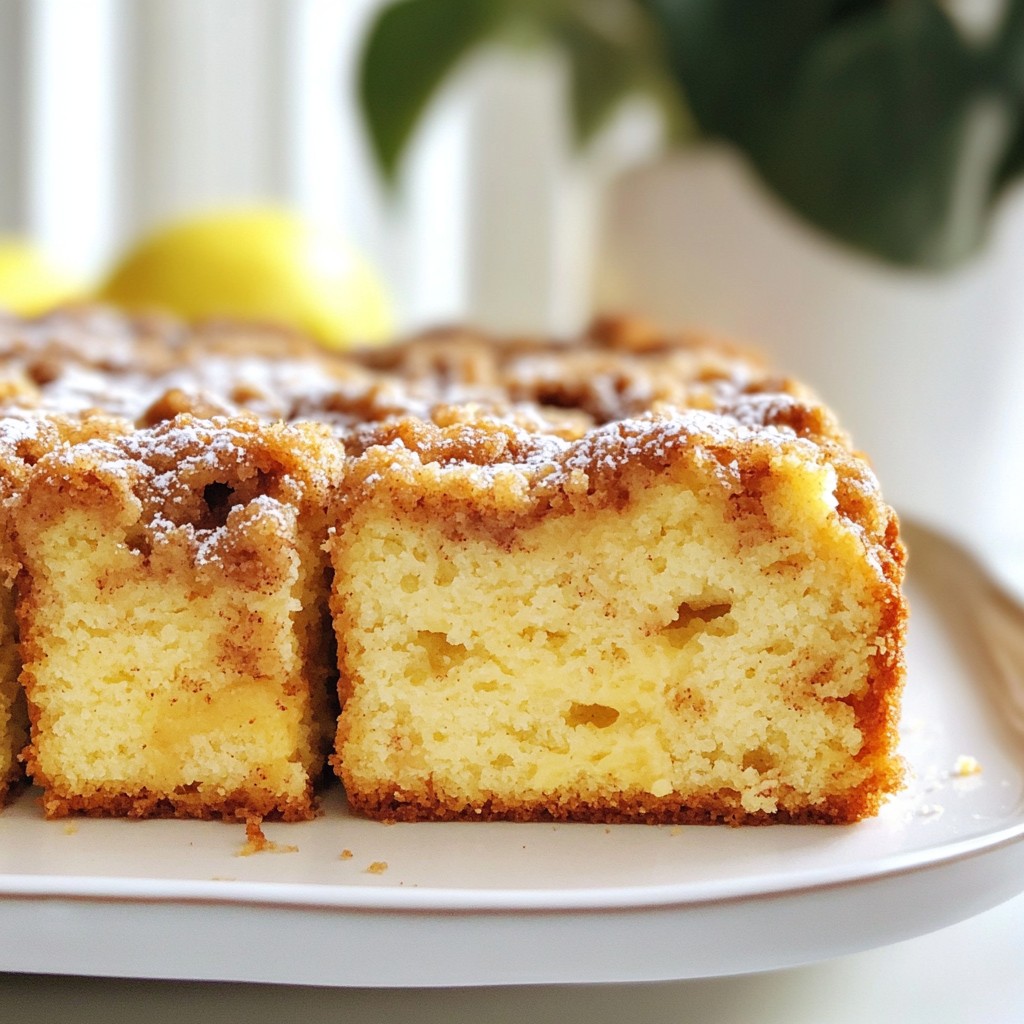 Cinnamon Streusel Coffee Cake Delightful and Easy Bake
