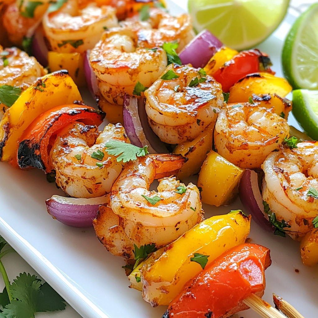 Chipotle Lime Shrimp Skewers Flavorful and Easy Meal