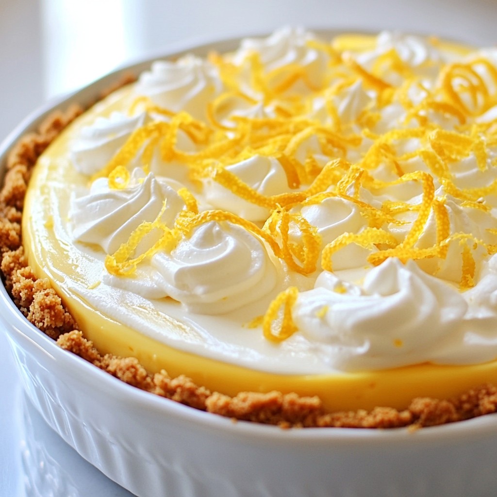 No Bake Lemon Cheesecake Refreshing Dessert Delight